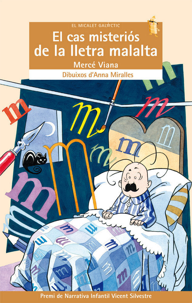 El cas misteriós de la lletra malalta, de Viana Martínez, Mercé | portada del libro