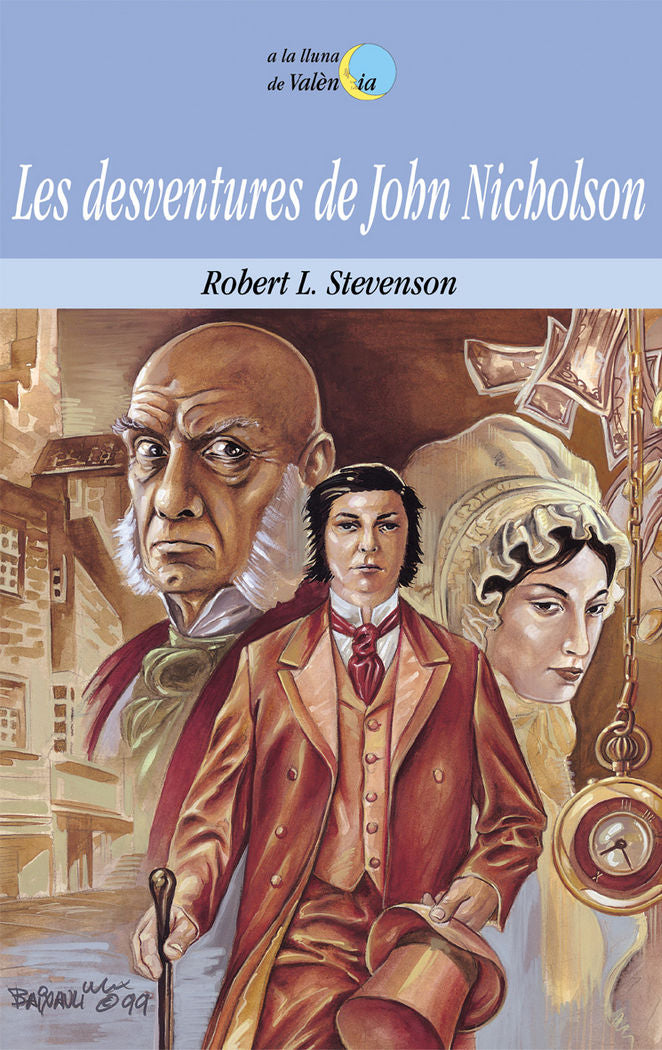 Les desventures de John Nicholson, de Stevenson | portada del libro