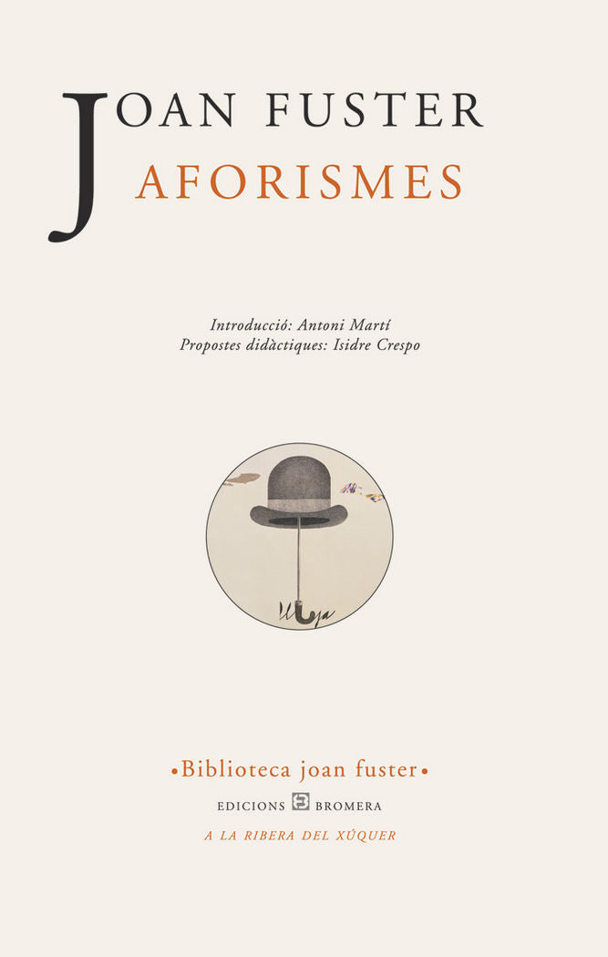 Aforismes, de Fuster i Ortells, Joan | portada del libro