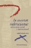 La societat valenciana: estructura social i institucional, de Ninyoles, Rafael L. | portada del libro