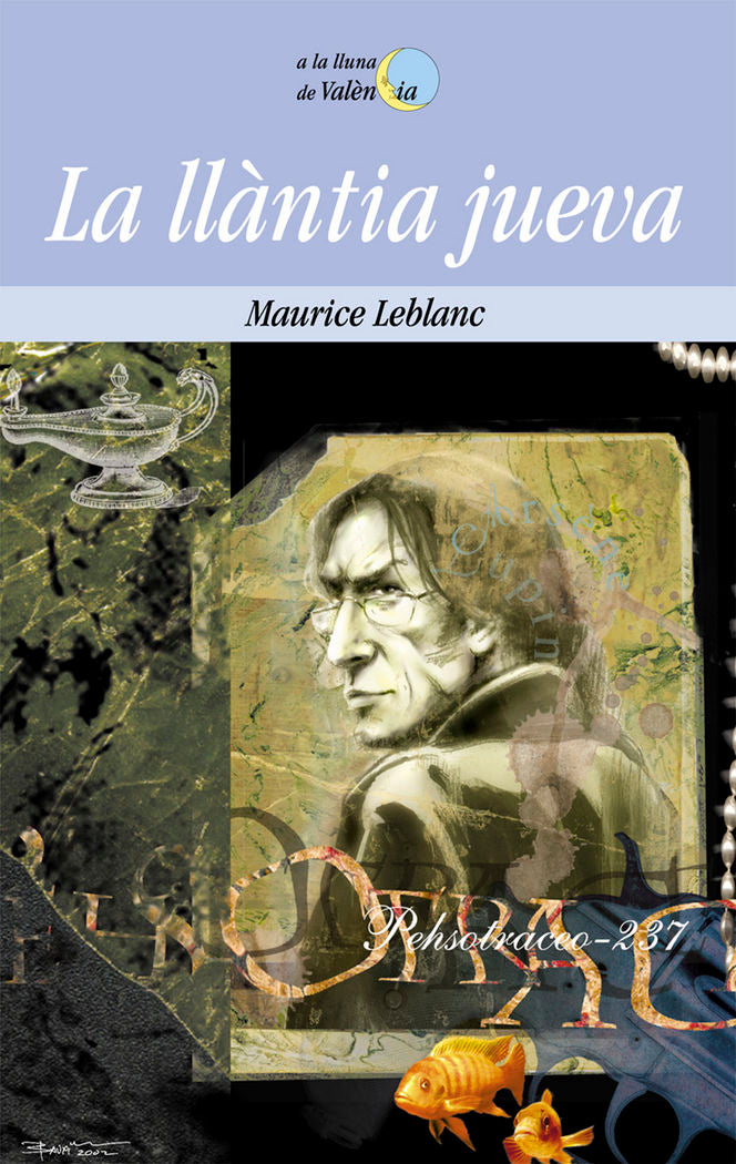 La llàntia jueva, de Maurice Leblanc | portada del libro