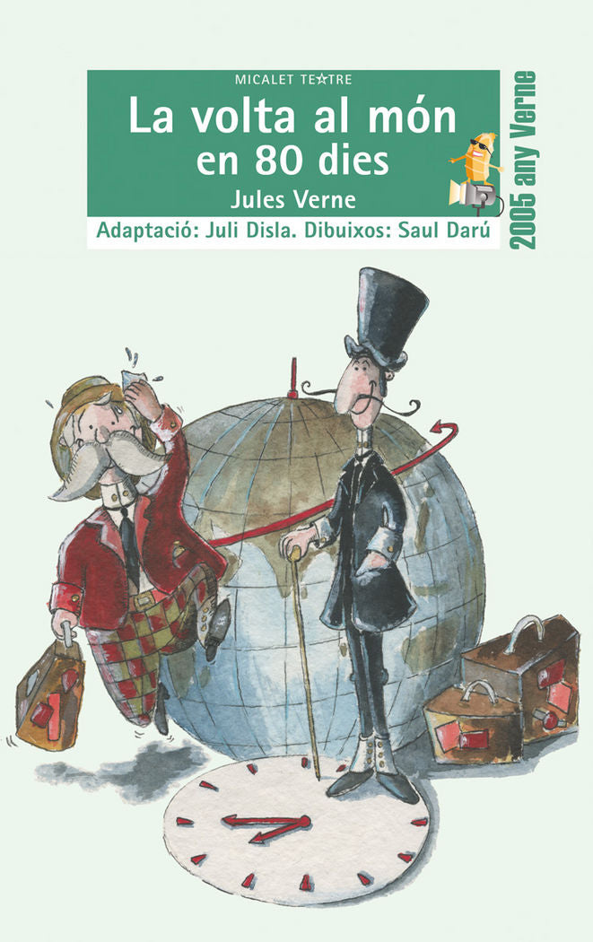 La volta al món en 80 dies, de Disla Sanz, Juli | portada del libro