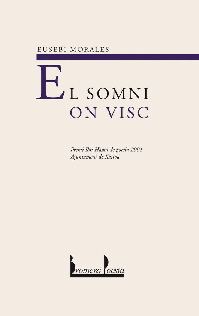 El somni on visc, de Morales Fernández | portada del libro
