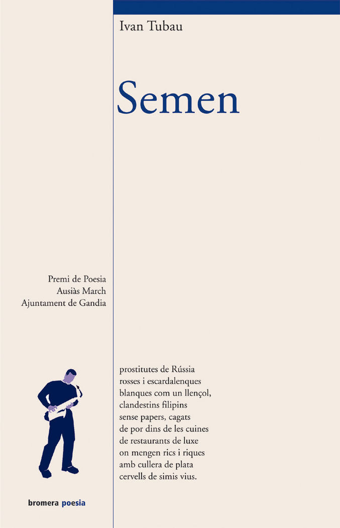 Semen, de Tubau Comamala | portada del libro