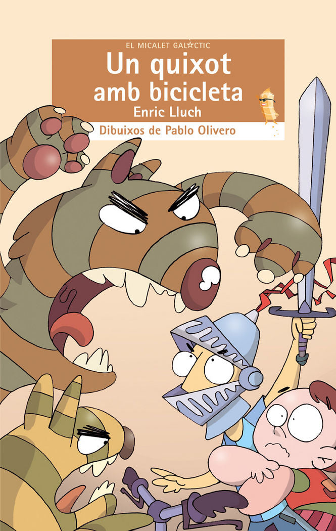 Un quixot amb bicicleta, de Enric Lluch | portada del libro