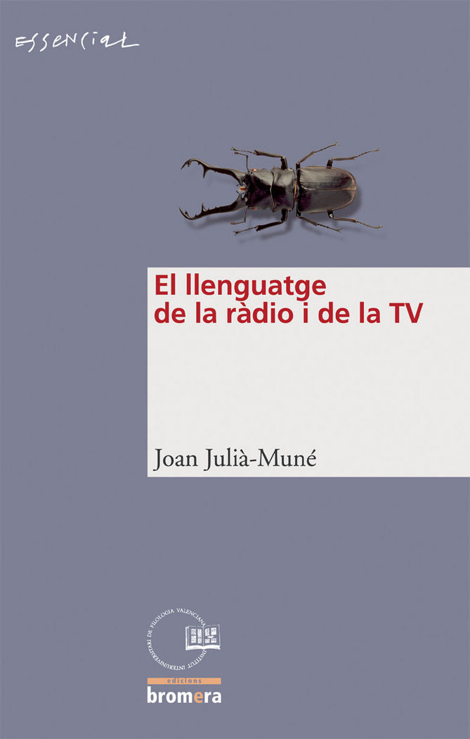 El llenguatge de la ràdio i de la TV, de Julià-Muné | portada del libro