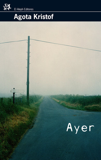 Ayer, de Kristof | portada del libro
