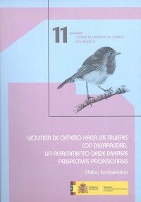 VIOLENCIA DE GENERO HACIA LAS MUJERES CON DISCAPACIDAD, de SANTAMARIA | portada del libro
