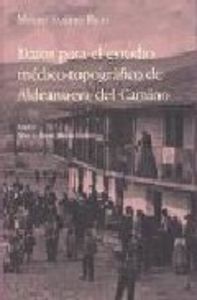 DATOS PARA ESTUDIO MEDICOTOPOGRAFICO ALDEANUEVA CAMINO, de SANCHEZ RECIO | portada del libro
