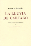 LLUVIA DE CARTAGO, de SABINO | portada del libro