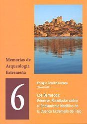 BARRUECOS PRIMEROS RESULTADOS SOBRE EL POBLAMIENTO NEOLITICO, de CERRILLO CUENCA | portada del libro