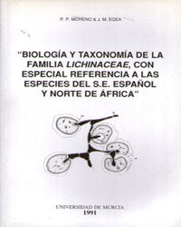 BIOLOGIA Y TAXONOMIA DE LA FAMILIA LICHINACEAE CON ESPECIAL | portada del libro