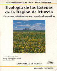 ECOLOGIA DE LAS ESTEPAS DE LA REGION DE MURCIA | portada del libro