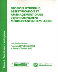 EROSION HYDRIQUE DESERTIFICATION ET AMENAGEMENT DANS L`ENVIR | portada del libro