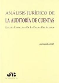 Análisis jurídico de la Auditoría de cuentas., de Jané Bonet, Juan | portada del libro