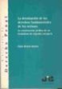 La devaluación de los derechos fundamentales de los reclusos., de Rivera Beiras, Iñaki | portada del libro