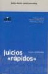 Juicios "rápidos"., de Canal González, Jesús María | portada del libro