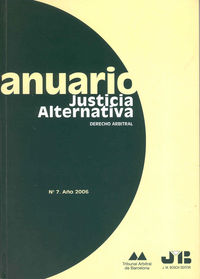 Anuario de Justicia Alternativa. Nº 7 Año 2006, de Varios autores | portada del libro