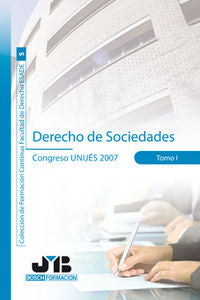 Derecho de Sociedades. Tomo I, de Varios autores | portada del libro