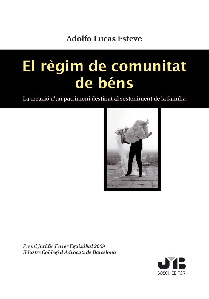 El règim de comunitat de béns., de Lucas Esteve, Adolfo | portada del libro
