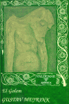 GOLEM EL GOTICA, de MEYRINK | portada del libro