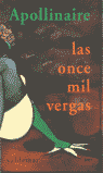 Las once mil vergas, de Apollinaire | portada del libro