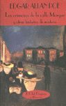 CRIMENES DE LA CALLE MORGUE Y OTRAS HISTORIAS DE MIEDO, de ALLAN POE | portada del libro