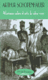 AFORISMOS SOBRE EL ARTE DE SABER VIVIR, de SCHOPENHAUER, ARTHUR | portada del libro