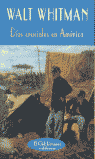 D¡as cruciales en América, de WHITMAN, WALT | portada del libro