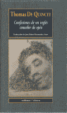 Confesiones de un inglés comedor de opio, de De Quincey | portada del libro