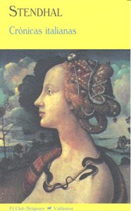 Crónicas italianas, de STENDHAL | portada del libro