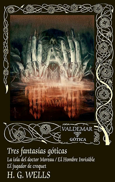 TRES FANTASIAS GOTICAS, de HERBERT GEORGE WELLS | portada del libro