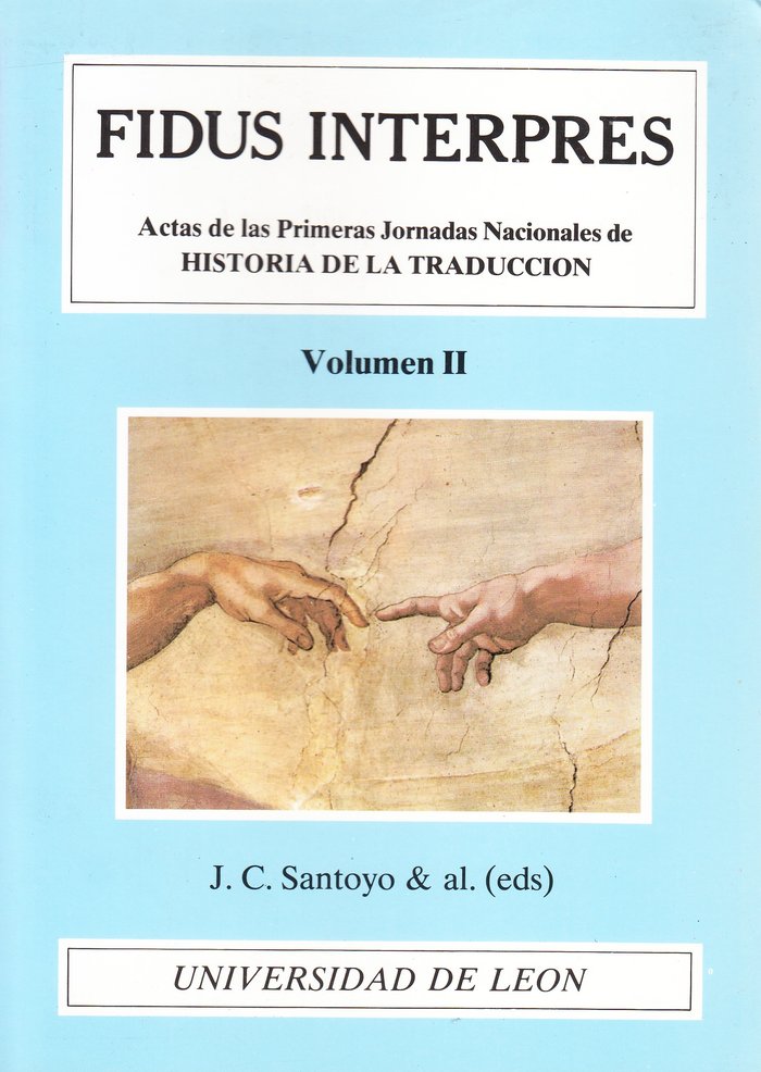 FIDUS INTERPRES ACTAS DE LAS PRIMERAS JOR | portada del libro