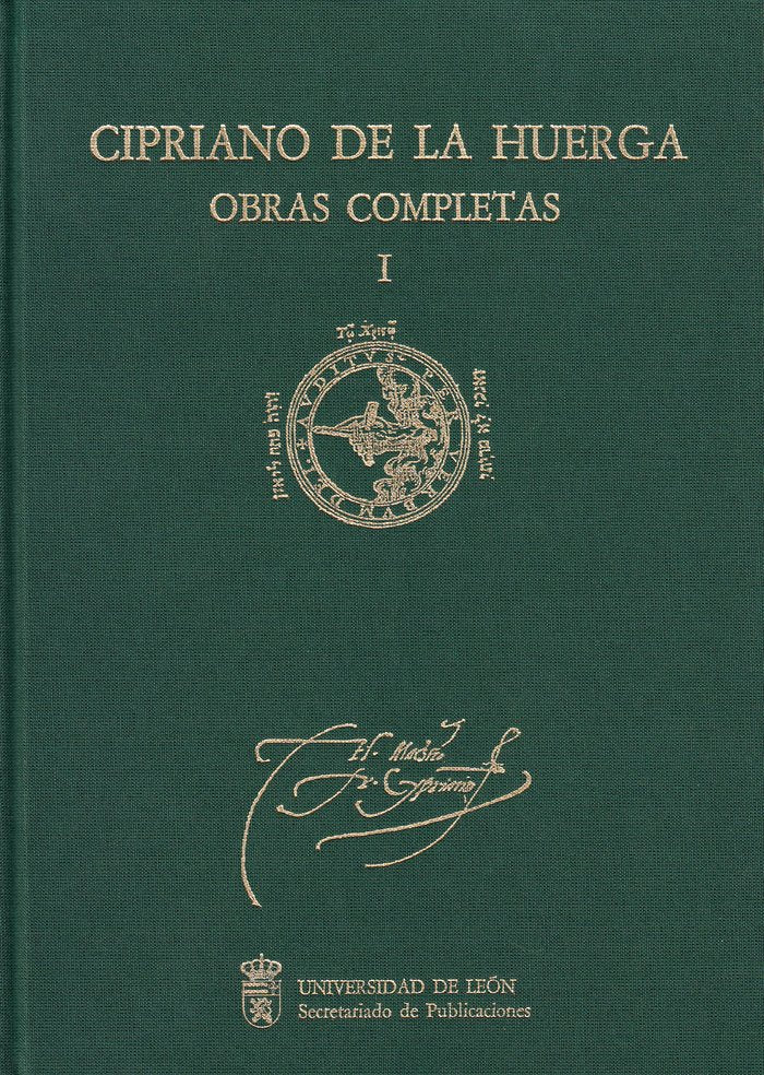 CIPRIANO DE LA HUERGA I OBRAS COMPLETAS P, de HUERGA, CIPRIANO DE LA | portada del libro