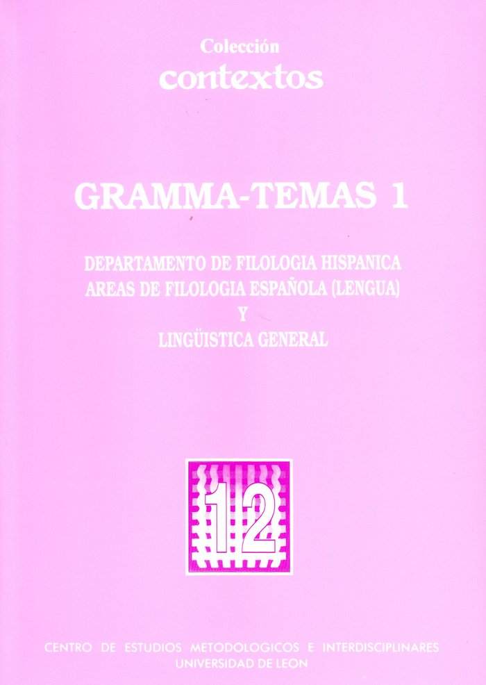 Gramma-Temas 1 | portada del libro