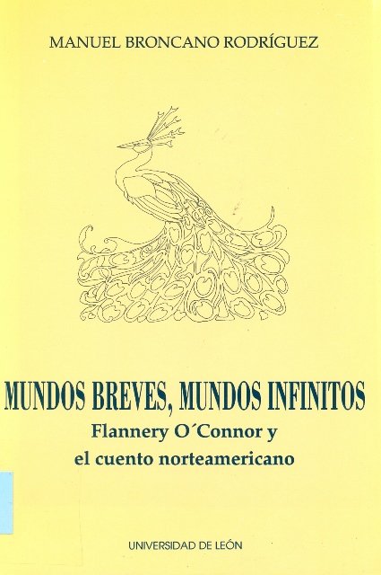 MUNDOS BREVES MUNDOS INFINITOS FLANNERY, de BRONCANO RODRIGUEZ, MANUEL | portada del libro