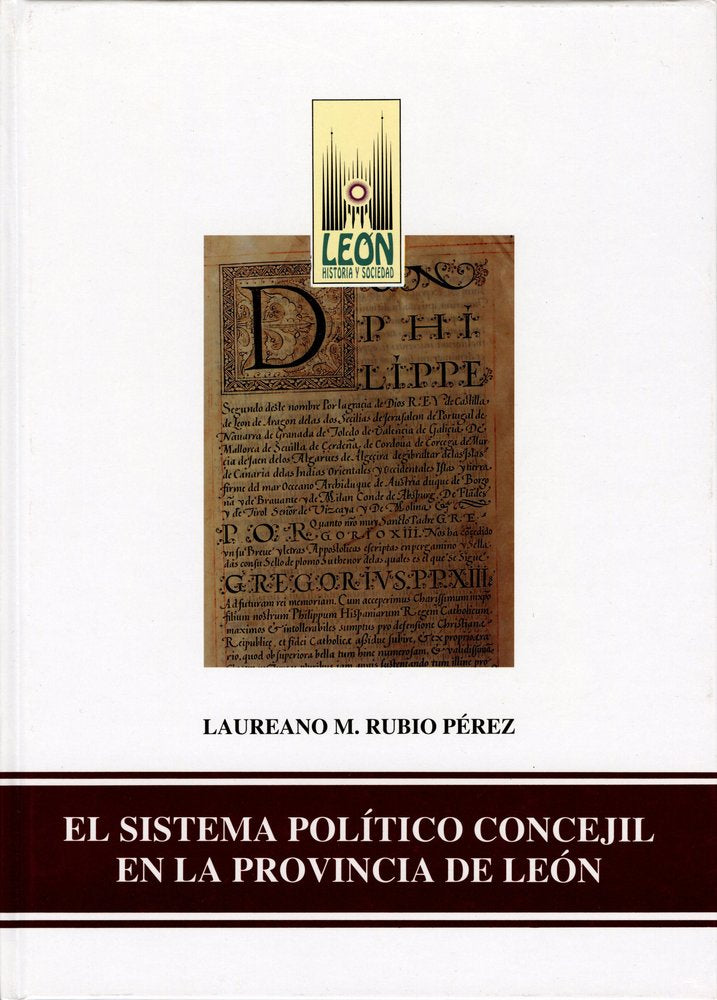 El sistema poli?tico concejil en la provincia de Leo?n, de RUBIO PE& X00301 | portada del libro
