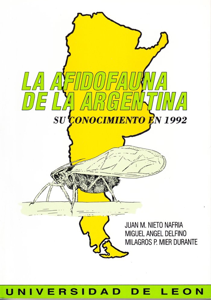 AFIDOFAUNA EN LA ARGENTINA, LA, de NIETO NAFRIA, JUAN M. | portada del libro