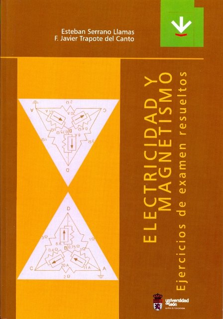 ELECTRICIDAD Y MAGNETISMO, de SERRANO LLAMAS, ESTEBAN | portada del libro