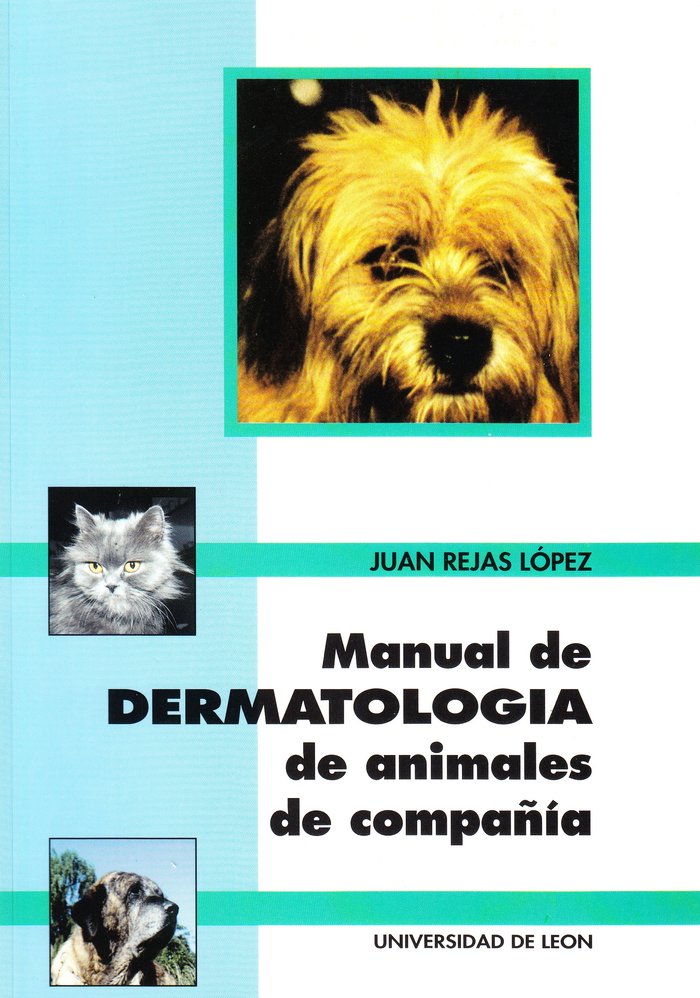 MANUAL DE DERMATOLOGIA DE ANIMALES DE COMPAÑIA, de AA.VV. | portada del libro