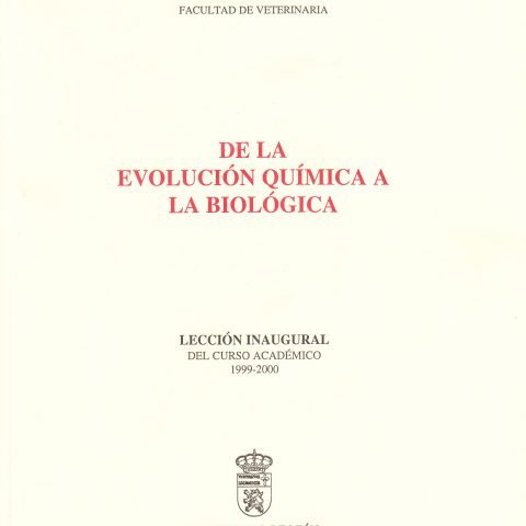 DE LA EVOLUCION QUIMICA A LA BIOLOGIA, de REGLERO CHILLON, ANGEL | portada del libro
