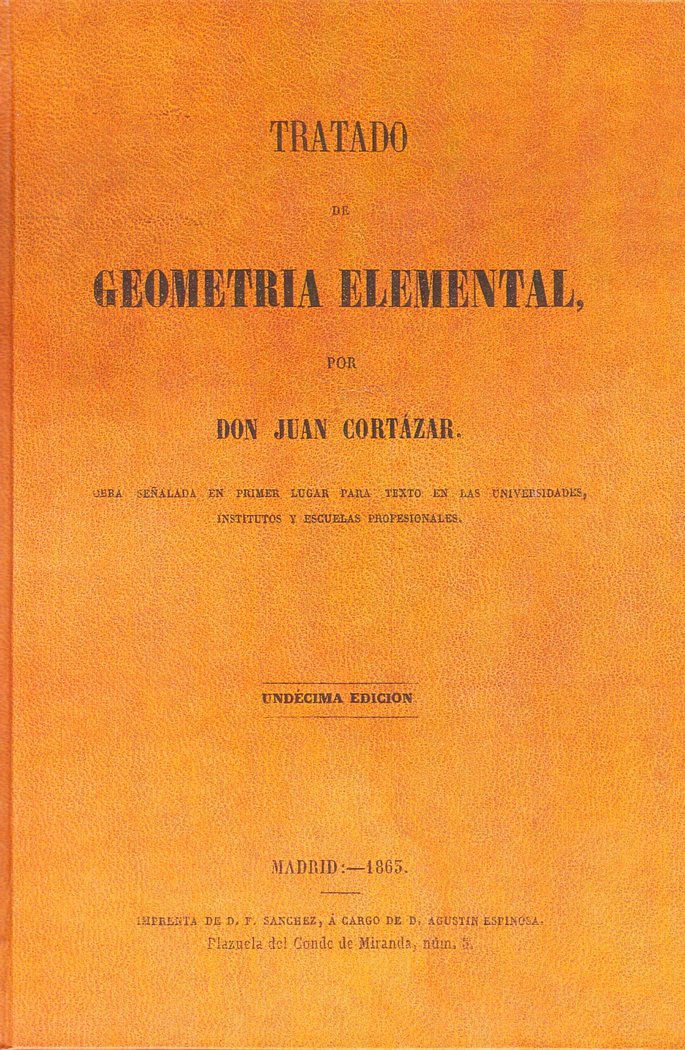 TRATADO DE GEOMETRIA ELEMENTAL, de CORTAZAR, JUAN | portada del libro