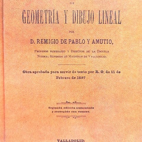 NOCIONES DE GEOMETRIA Y DIBUJO LINEAL, de PABLO Y AMUTIO, REMIGIO DE | portada del libro