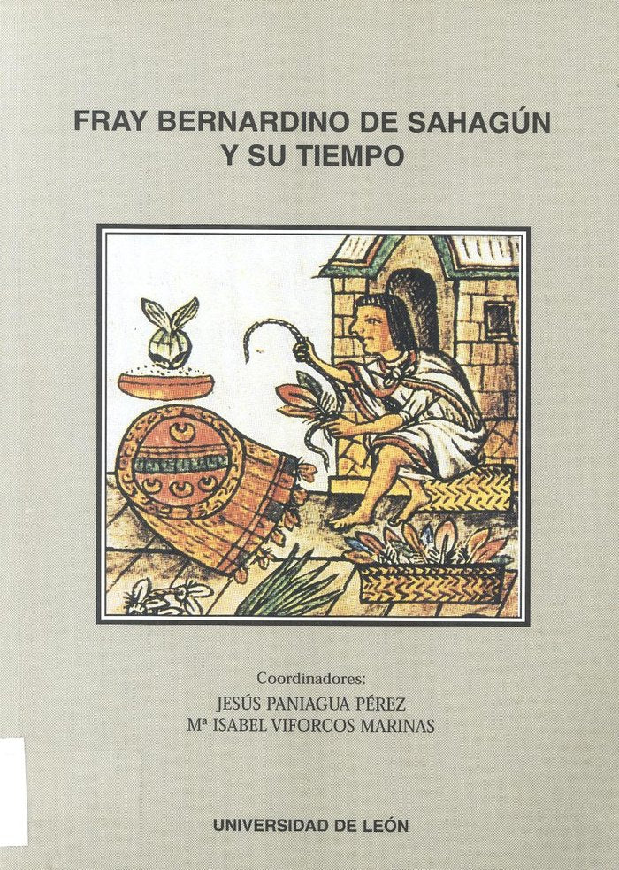 CONGRESO INTERNACIONAL SOBRE FRAY BERNARDINO DE SAHAGUN Y SU, de AA.VV. | portada del libro