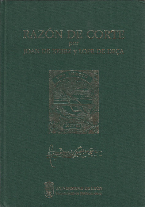 RAZON DE CORTE, de XEREZ, JUAN DE | portada del libro