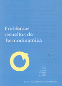 PROBLEMAS RESUELTOS DE TERMODINÁMICA, de Gómez Ribelles | portada del libro