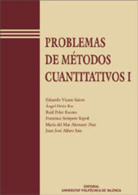 PROBLEMAS DE MÉTODOS CUANTITATIVOS I, de Poler Escoto | portada del libro
