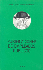 Purificaciones de empleados públicos, de Merinero Martín | portada del libro