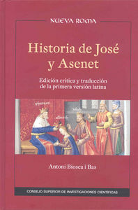 Historia de José y Asenet, de DESCONOCIDO | portada del libro