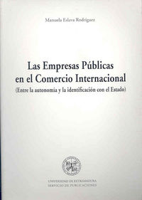 Las empresas públicas en el comercio internacional, de Eslava Rodríguez | portada del libro